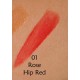 MeMeMe Lip Glaze 01 ROSE HIP RED