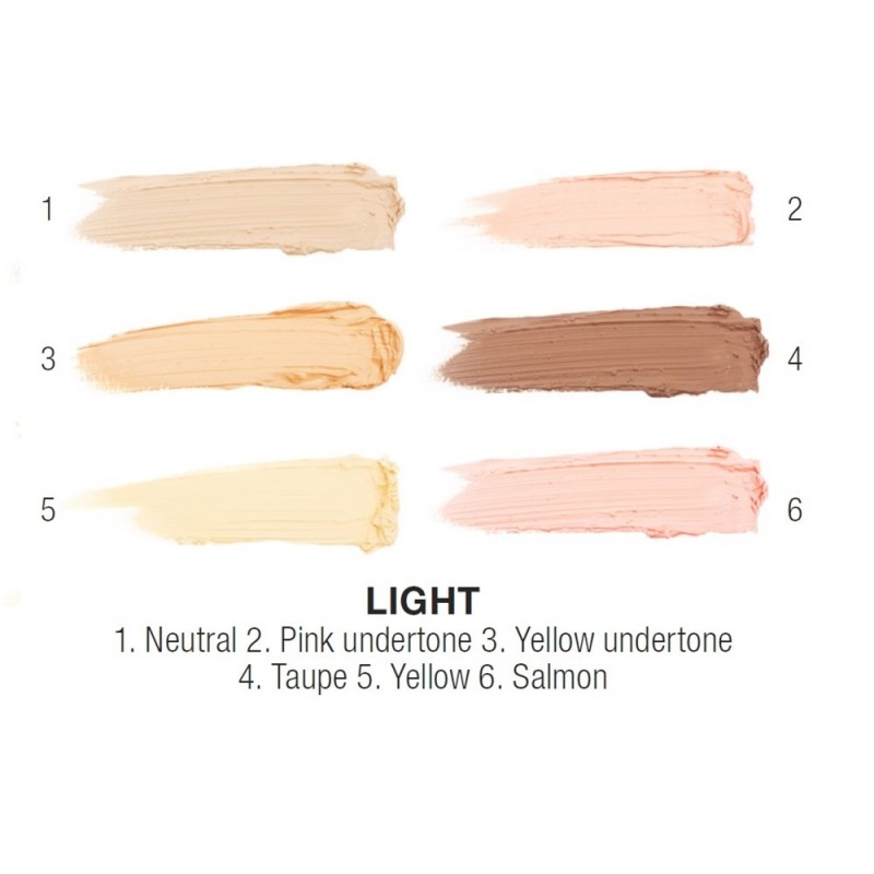 NYX Conceal, Correct, Contour palette 01 Light MojaDrogerija.si
