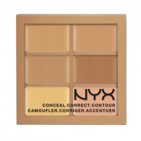 NYX Conceal, Correct, Contour palette 02 Medium