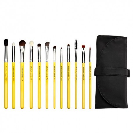 Bdellium Tools Studio Basic 7pc. Brush Set with Roll-up Pouch