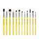 Bdellium Tools Studio Eyes 12pc. Brush Set with Roll-up Pouch