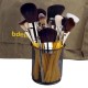 Bdellium Tools Studio Luxury 24pc. Brush Set with Roll-up Pouch Brush Set