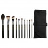Bdellium Tools Maestro The Key Essential 10pc. Brush set with Roll-up Pouch