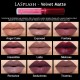 LA Splash Velvet Matte Lipstick 1460