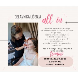 delavnica ličenja - all in - maj 